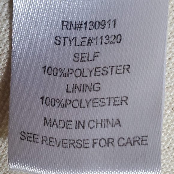 Pretty Daniel Rainn sheer grey and cream polka dot - Picture 10 of 11